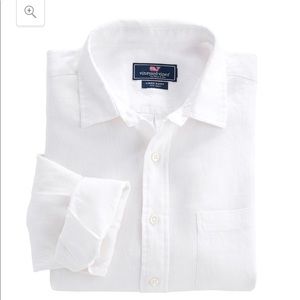 Vineyard Vines Linen Button Down
